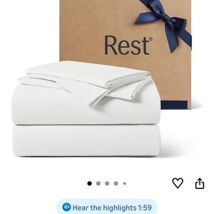 Artic White Bedding Set